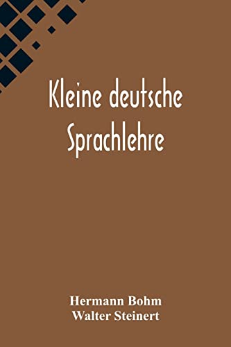 9789356573604: Kleine deutsche Sprachlehre (German Edition)