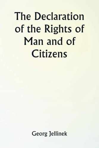 Stock image for The Declaration of the Rights of Man and of Citizens for sale by GF Books, Inc.