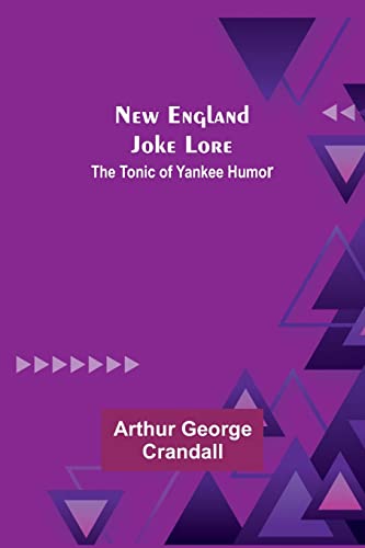 Stock image for New England Joke Lore for sale by PBShop.store US