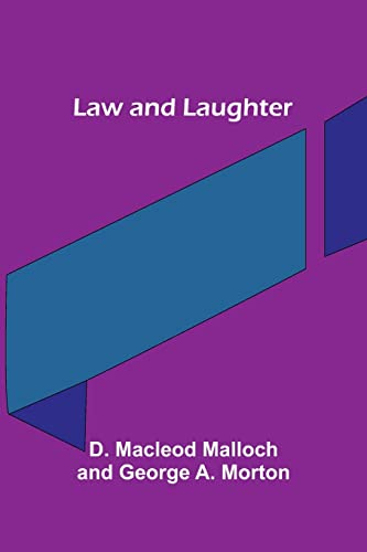 Stock image for Law and Laughter for sale by PBShop.store US