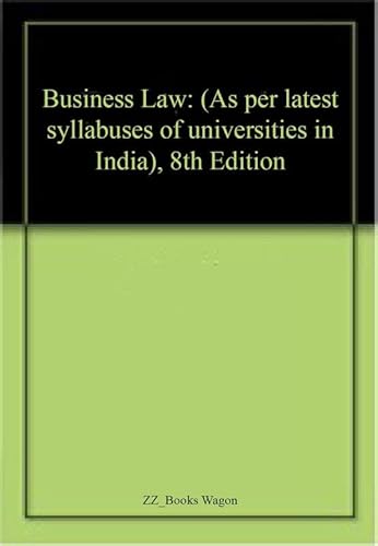 Stock image for Business Laws, 8Th Edition for sale by Books in my Basket