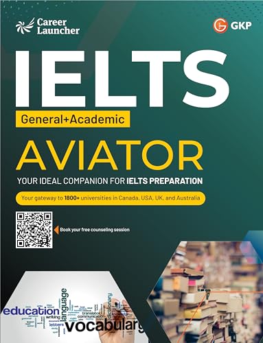 Stock image for IELTS Academic+ General Test: Aviator Book by Career Launcher for sale by Books Puddle