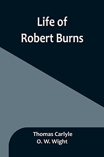 Stock image for Life of Robert Burns for sale by PBShop.store US