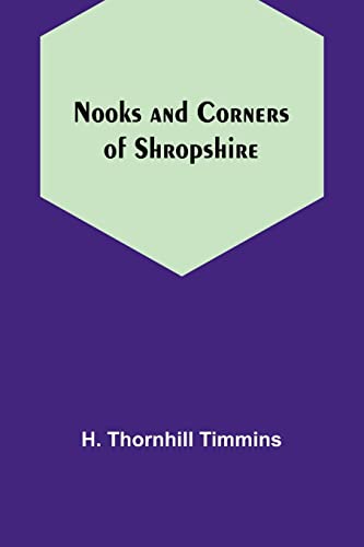 Imagen de archivo de Nooks and Corners of Shropshire a la venta por PBShop.store US