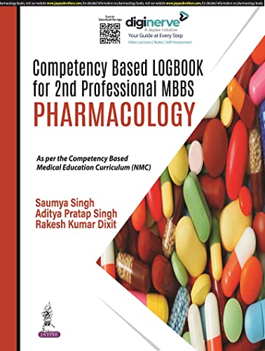 Imagen de archivo de Competency Based Logbook for 2nd Professional MBBS - Pharmacology a la venta por Vedams eBooks (P) Ltd