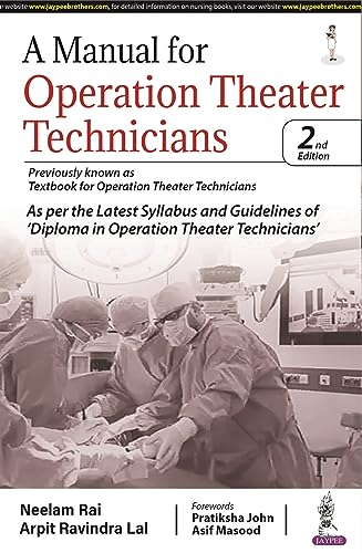 Stock image for A Manual for Operation Theater Technicians (Paperback) for sale by Grand Eagle Retail