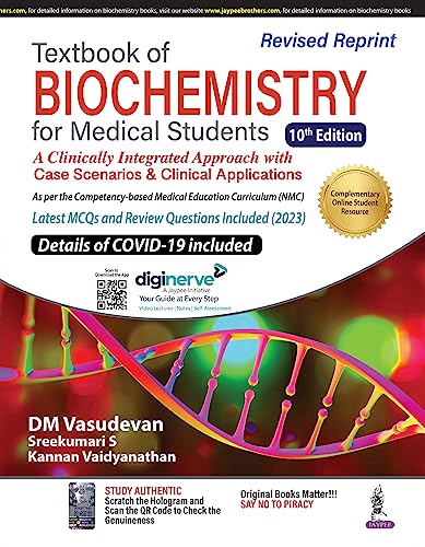 Stock image for Textbook of Biochemistry for Medical Students for sale by Revaluation Books
