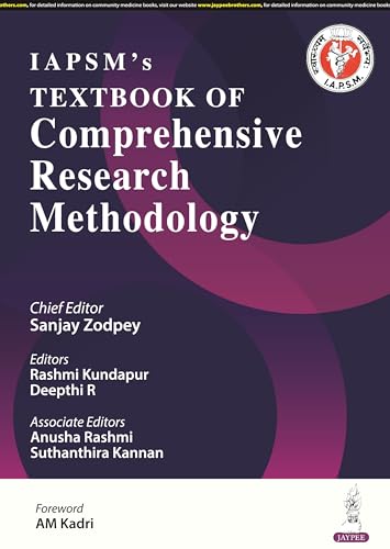 Beispielbild fr IAPSM's Textbook of Comprehensive Research Methodology zum Verkauf von Books Puddle