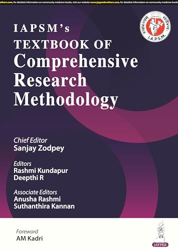 Stock image for IAPSM's Textbook of Comprehensive Research Methodology for sale by Books Puddle