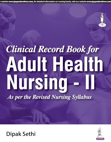 Beispielbild fr Clinical Record Book for Adult Health Nursing - II zum Verkauf von Books Puddle