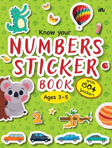 Stock image for Number Stickers Book for sale by Books Puddle