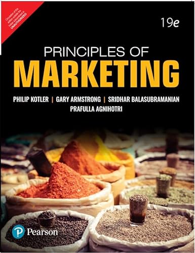 Imagen de archivo de Principles of Marketing, 19th Edition a la venta por Books Unplugged