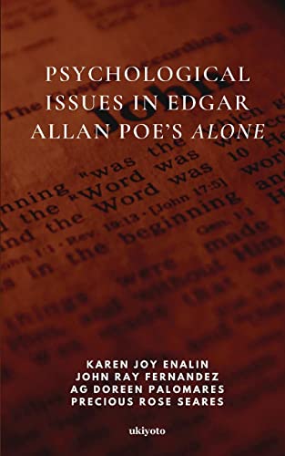 Imagen de archivo de Psychological Issues in Edgar Allan Poe's Alone a la venta por GreatBookPrices