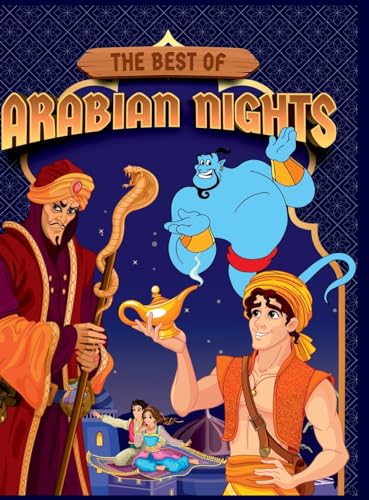 Stock image for The Best of Arabian Nights: English Short Stories with Colourful PicturesStory Book for KidsBedtime Children Story Book for sale by GreatBookPrices