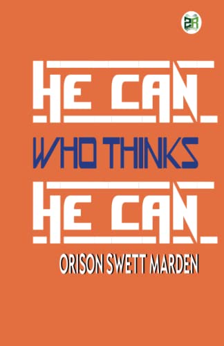 Stock image for He Can Who Thinks He Can for sale by GF Books, Inc.