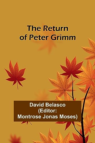 Imagen de archivo de The Return of Peter Grimm a la venta por PBShop.store US
