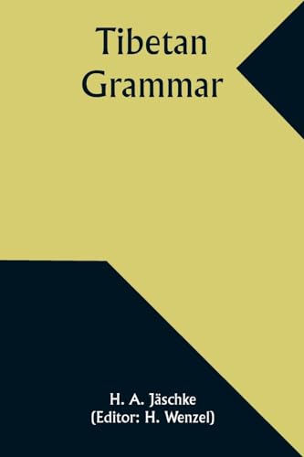 Imagen de archivo de Tibetan Grammar a la venta por GreatBookPrices