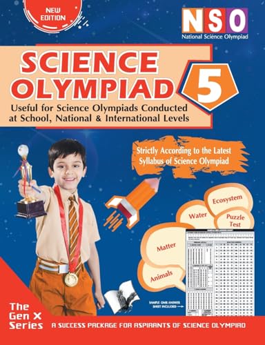 Stock image for National Science Olympiad - Class 5 (With CD) for sale by Russell Books