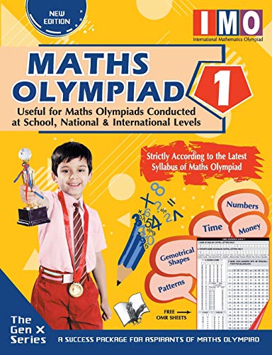 9789357940504: International Maths Olympiad Class 1 (With OMR Sheets): Theories with Examples, MCQS & Solutions, Previous Questions, Model Test Papers