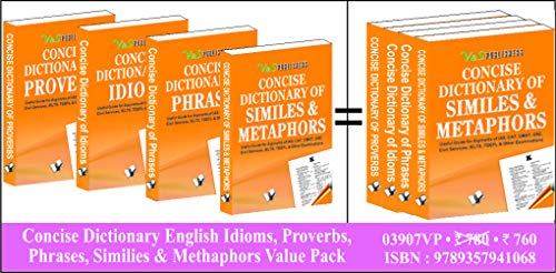 Stock image for Concise Dictionary English Idioms, Proverbs, Phrases, Similies & Methaphors Value Pack for sale by Books Puddle