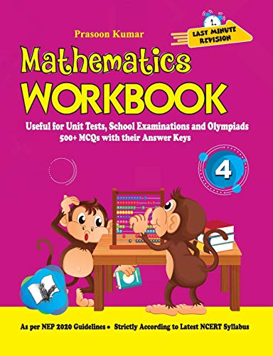 Imagen de archivo de Mathematics Workbook Class 4: Useful for Unit Tests, School Examinations & Olympiads a la venta por Book Deals