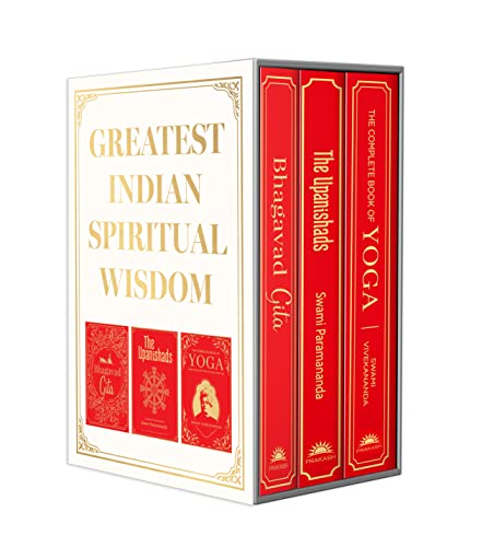 Imagen de archivo de Greatest Spiritual Wisdom Set of 3 Books (Bhagwad Gita, The Upnishad, Complete of Yoga) a la venta por Majestic Books