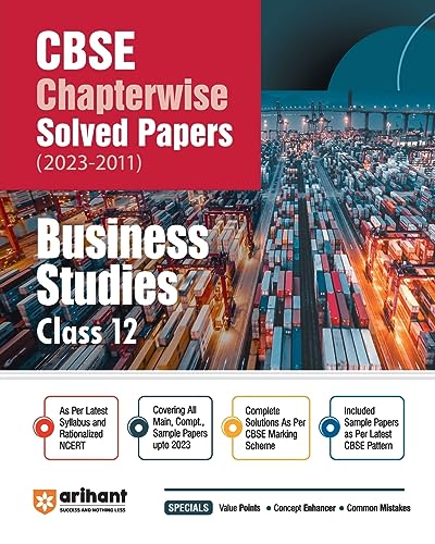 9789358890020: CBSE Chapterwise Solved Papers Class 12th Business Studies (EditionV)