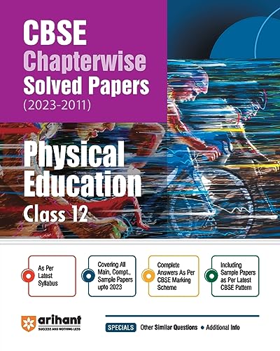 9789358890259: CBSE Chapterwise Solved Papers Class 12th Physical Education (EditionV)