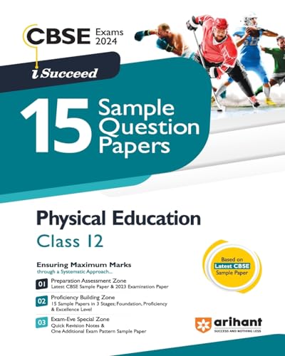 Imagen de archivo de Arihant CBSE Sample Question Papers Class 12 Physical Education Book for 2024 Board Exam a la venta por Books Puddle