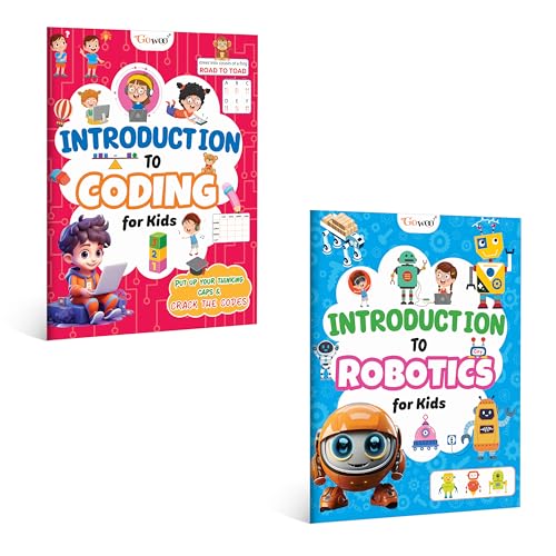 9789359857879: Introduction to Coding and Robotics for Kids | Combo of 2 learning books | Activities for Kids, Learning Workbook for kids.