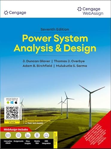 Beispielbild fr Power System Analysis And Design, 7Th Edition zum Verkauf von Books in my Basket