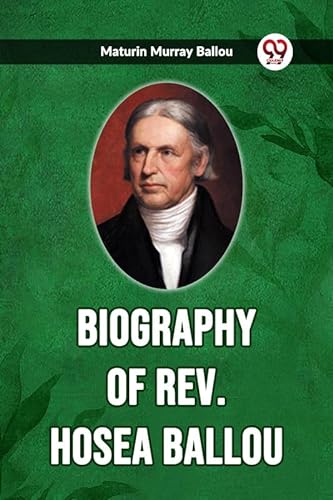 Stock image for Biography Of Rev. Hosea Ballou (Paperback) for sale by Grand Eagle Retail