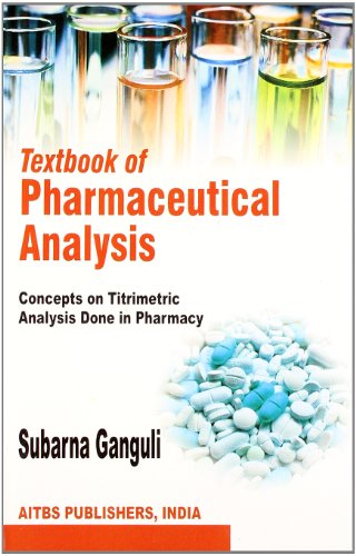 Stock image for Textbook Of Pharmaceutical Analysis for sale by dsmbooks