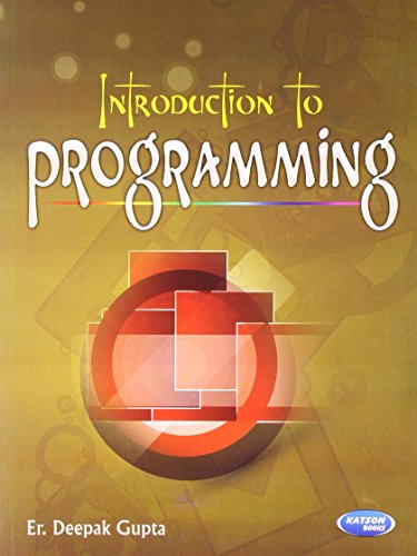 9789380027074: Introduction to Programming