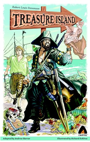 Beispielbild fr Treasure Island: The Graphic Novel (Campfire Graphic Novels) zum Verkauf von Front Cover Books