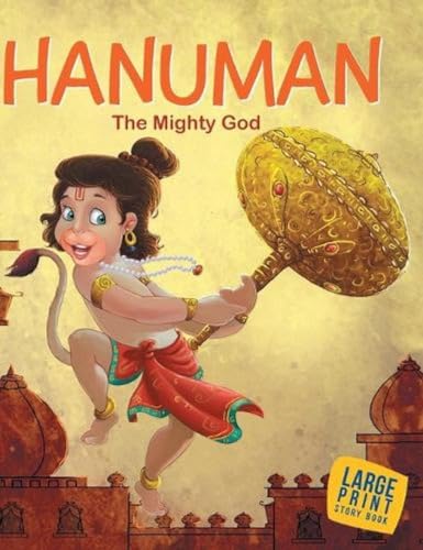 9789380070131: Hanuman the Mighty God: Large Print