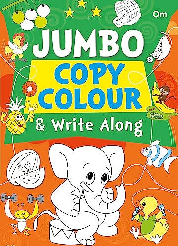 Imagen de archivo de Jumbo Copy Colour & Write Along a la venta por Books Puddle