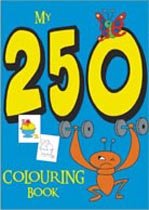 My 250 Colouring Book (9789380070735) by Om Books