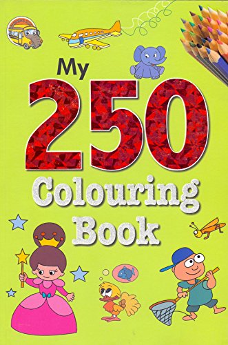 My 250 Colouring Book (9789380070742) by Om Books