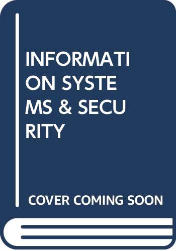 9789380090825: Information Systems And Security