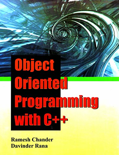 9789380097206: Object Oriented Programming With C++