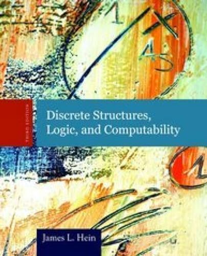 Beispielbild fr Discrete Structures, Logic and Computability zum Verkauf von Better World Books