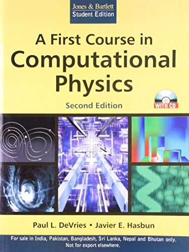 9789380108940: A First Course In Computational Physics : With CD