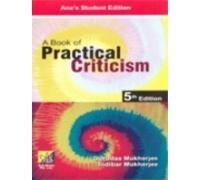 Beispielbild fr Book of Practical Criticism zum Verkauf von Books Puddle