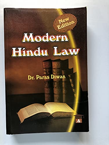 MODERN HINDU LAW (9789380231150) by Paras Diwan