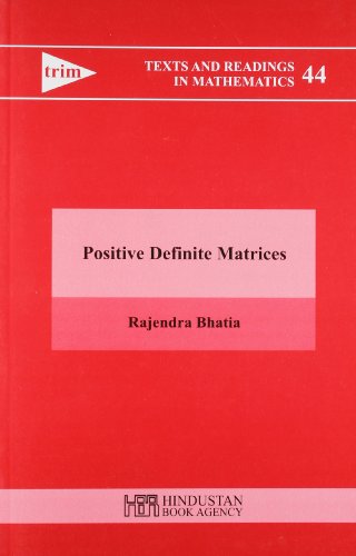 Imagen de archivo de Positive Definite Matrices a la venta por Books Puddle