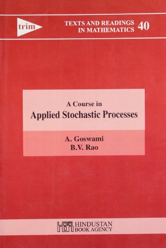 Stock image for A Course in Applied Stochastic Processes for sale by Books Puddle