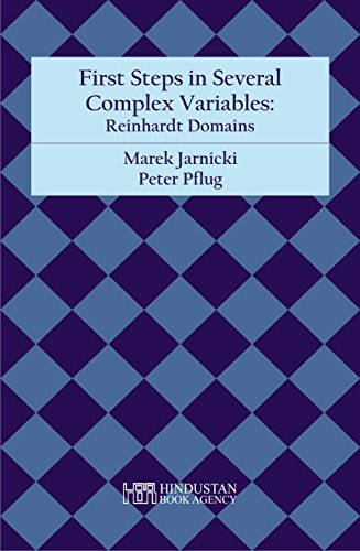 

First Steps in Several Complex Variables-Reinhardt Domains