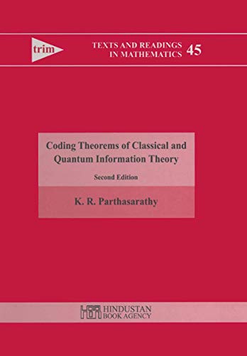 Stock image for Coding Theorems Of Classical And Quantum Information Theory, Second Edition for sale by Books in my Basket