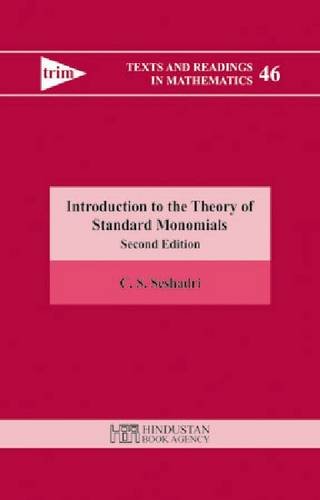 Imagen de archivo de Introduction to the Theory of Standard Monomials a la venta por Books Puddle